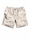 Men's Swimwear Shorts Beige with Patterns