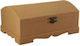 Curved Lid MDF Trunk 36x25x16cm