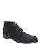 Leather Women's Ankle Boots Black