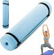 Pilates Exercise Mat Green with Carry Strap (180x50cm)