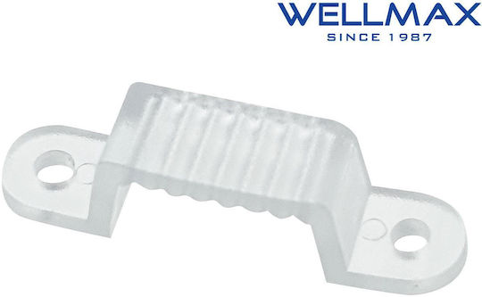 Wellmax 02.038.0178 LED Streifen Verbindungsstück Zubehör Halterung 10mm 5 Stück