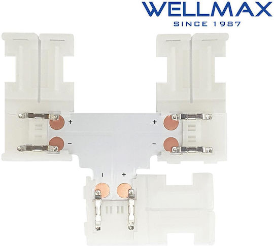 Wellmax LED Streifen Verbinder 10mm 02.038.0171 5 Stück