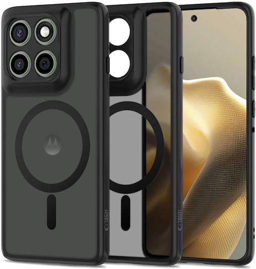 Tech-Protect Magmat Back Cover Silicon / Plastic Negru (Motorola Edge 60 Pro)