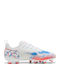 8 Play Fg Ag Jr Kids Molded Soccer Shoes White