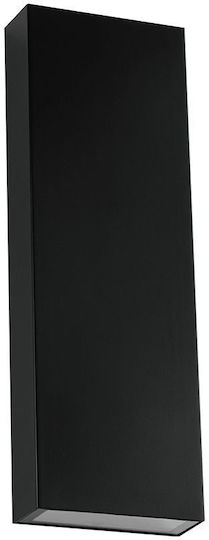 V-TAC Lamp Wall with Integrated LED and Natural White Light Black