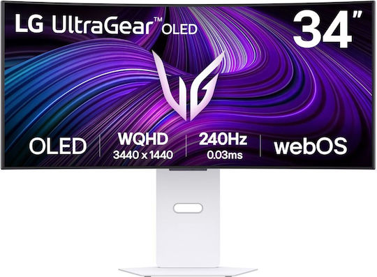 LG 34GX90SA-W Ultrawide OLED HDR Curved Monitor 34