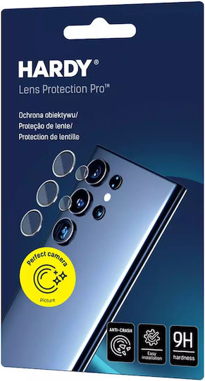 3MK Hardy Lens Προστασία Κάμερας Tempered Glass Μαύρο για το Apple iPhone 17