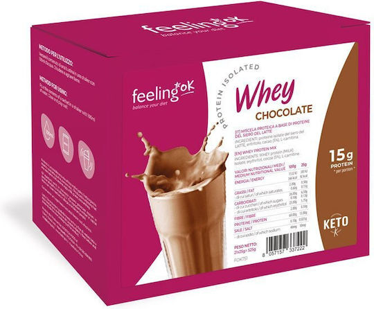 Organic Protein Whey with Flavor Chocolate 21x25gr