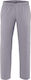 Unisex Chef Pants Axon Sugar Grey
