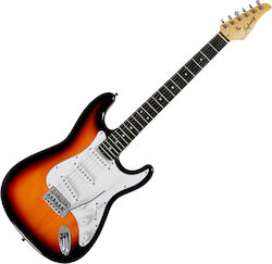 Infinity Last32 Strat Sunburst Elektrische Gitarre Infinity Last32 Strat Sunburst Elektrische Gitarre