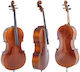 Gewa Cello Allegro-vc1 4/4 Set Up Case Bow Massaranduba Larsen Aurora Strings