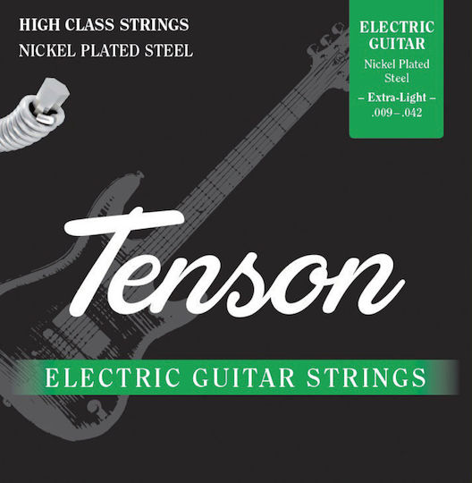 Șiruri De Caractere Pentru Chitară Electrică Set 0.09 Tenson F600.800
