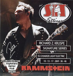 Sit Richard Kruspe Signature Srzk1046 Șiruri De Caractere Set Pentru Chitară Electrică Sit Richard Kruspe Signature Srzk1046 Șiruri De Caractere Set Pentru Chitară Electrică