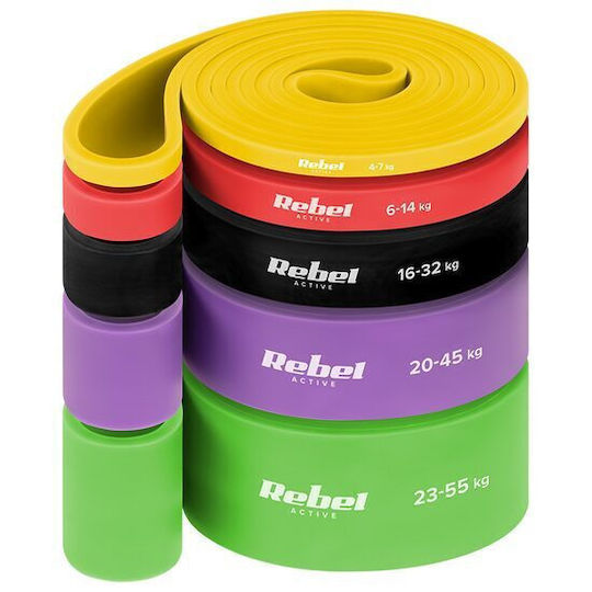 Rebel Benzile De Rezistență Buclă Module 5 Bucăți Multicolore 2.08m