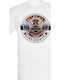 Tricou Barbatesc Stedman Alb Design Harley Davidson Dp3786