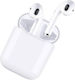 In-ear Bluetooth Handsfree Ακουστικά Λευκά