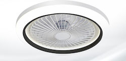 Morris Πλαφονιέρα 30cm με Φως Λευκή MFC-12532 Morris Πλαφονιέρα 30cm με Φως Λευκή MFC-12532