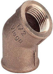 Viega – Conector Cotat 45° 1/2" Femeie