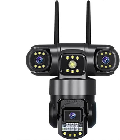 Andowl NO.G819 IP Überwachungskamera 4G Wasserdicht mit Lautsprecher