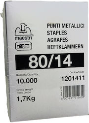 Maestri 1201411 Скоби Серия 80-14 Опаковка 10 000 Бр Maestri 1201411 Скоби Серия 80-14 Опаковка 10 000 Бр