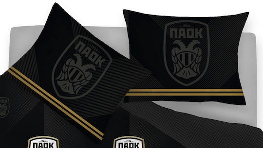 Vesta Home Σετ Μαύρο Paok40 50x70cm