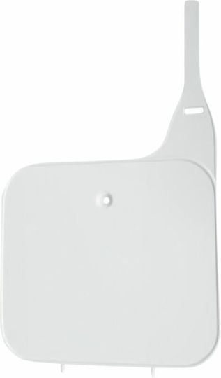 Ufo Number Plate Plastic Ho02607-041 500 Honda Cr 250 R 87-94 125 White Piece