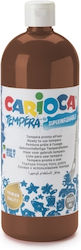 Carioca Tempera Farben Brown in Flasche 1000ml ...