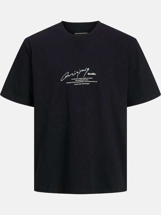 Jack & Jones T-shirt Black 12273373 | Skroutz.mt