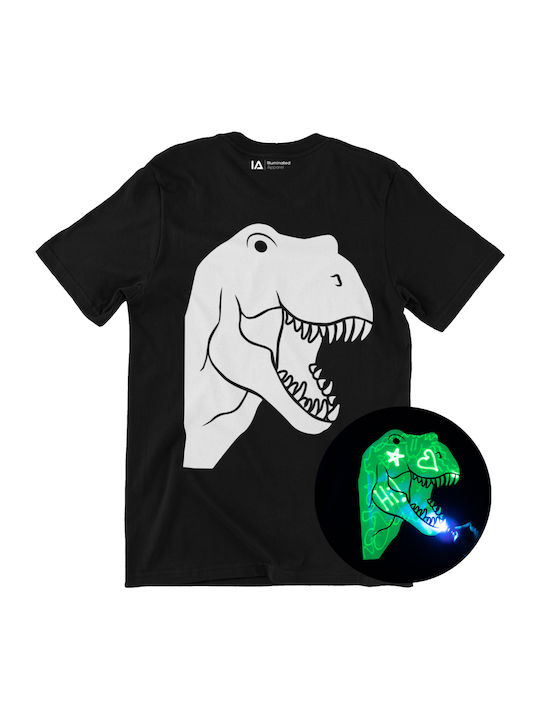 Illuminated Apparel T-shirt Μαύρο