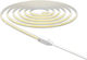 Braytron Rezistent la apă Bandă LED 220V Alb Cald Lumină Tip COB
