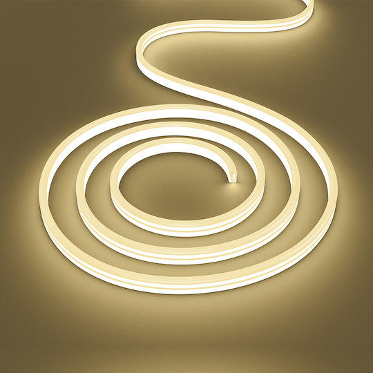 Braytron Waterproof LED Strip 220V Warm White Light Neon Flex