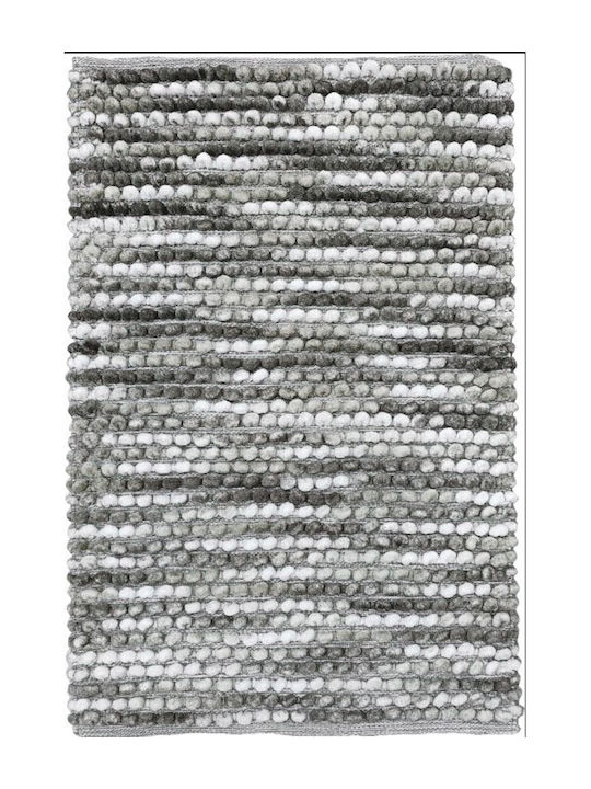 Kipper Πατάκι Μπάνιου Βαμβακερό 5206952024254 Grey 50x80εκ.