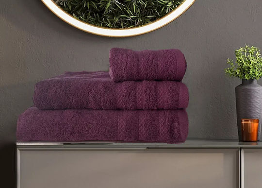 Makis Tselios Home Bath Towel Berry Weight 450gr/m²