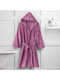 Colori Bathrobe with Hood Dusty Rose 500gr/m²