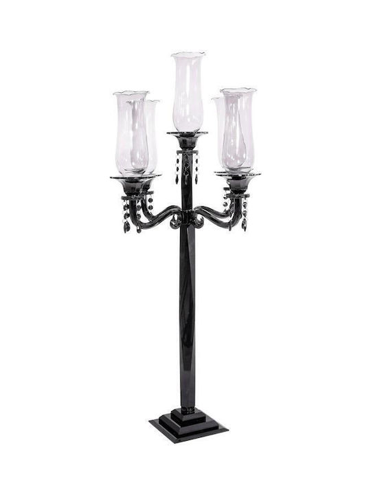 Fylliana Fl6802 Candle Holder Crystal in Black ...