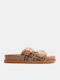 Γυναικεία Σανδάλια Flatforms Καφέ
