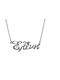 Aris Dentopoulos Jewellery Κολιέ Όνομα από Ασήμι