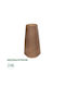 GloboStar Porto Pot Ceramic Brown 11x11x20cm.