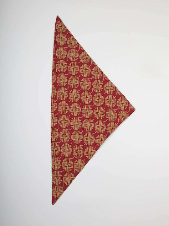 Capetanissa Men's Scarf Burgundy