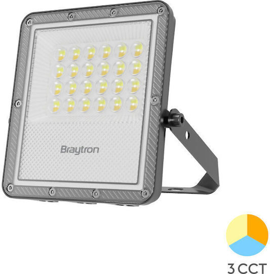 Braytron Waterproof LED Floodlight 20W IP65