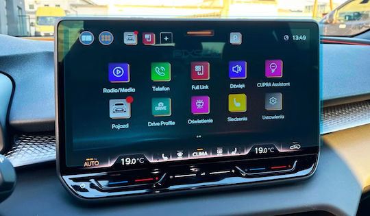 Car Screen Protector Gloss 14" Compatible with Cupra Terramar