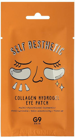 G9 Skin Hydrogel Patches Ματιών για Ενυδάτωση / Θρέψη / Αναζωογόνηση / Αντιγήρανση / Σύσφιξη Με Νιασιναμίδη , Με Centella Asiatica & Πράσινο Τσάι 2 τμχ x 2.3gr