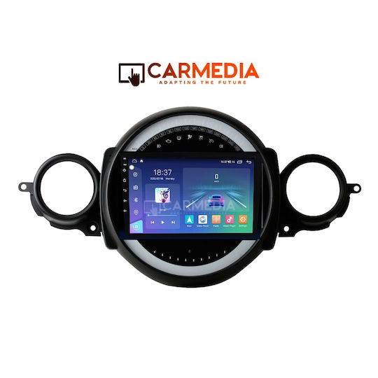 Carmedia Car Audio System for Mini Cooper / Clubman (Bluetooth/USB/WiFi/GPS/Apple-Carplay/Android-Auto) with Touch Screen 9"