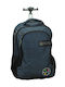 Maui & Sons Ocean School Trolley Bag Elementary Black 30 Litre