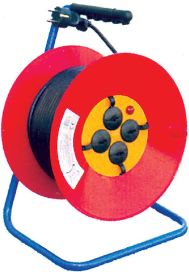 CHaralampidis Closed Type Extension Reel Cord 3 x 1.5mm²/20m