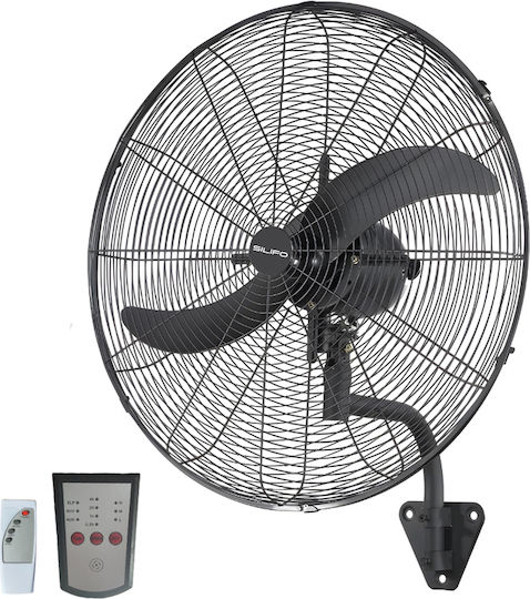 MultiHome 941-002-3065 Ventilator industrial Montat pe perete 200W cu control la distanță