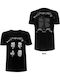 Short-Sleeved Metallica 4 Faces Blouse