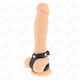 Kink Ring Cock Leather Black