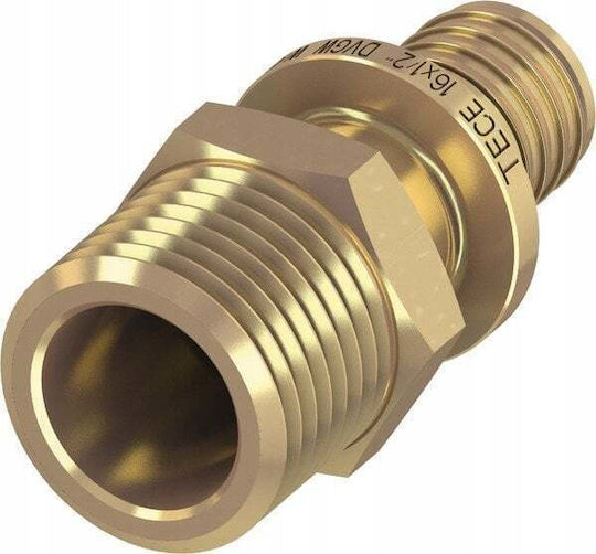 Tece Pneumatische Verschraubung Übergang Gz 32mm X 1" Messing 705509