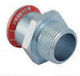 Connector C-stahl Gz 28mm Rp 1" Geberit 21708